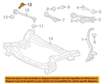 Chrysler Oem 09-23 300 Suspension Components-lateral Arm Mount Bolt 6508238AA New. Price: $28.68.
