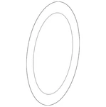 Genuine Ford Fuel Injection Throttle Body Mounting Gasket 1X4Z-9E936-AA New. Price: $13.16.