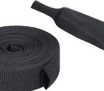 Heat Shrink Braided Sleeving Fabric Tubing 2 Wiring 3/8"-13FT, Black New. Price: $27.91.