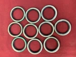 WVN349077-A, Skf 19785 Compatible Shaft Seal, X 2-23/32 3/8", Lot Of 10 Ea. New. Price: $89.00.