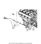 15-23 Dodge Charger Challenger Engine Block Heater Cord Mopar New Oem. Price: $255.68.