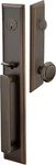 Emtek 4212NWUS10B Melrose Entrance Handleset Oil Rubbed Bronze Norwich Knob New. Price: $369.55.
