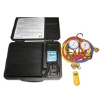 Fjc KIT2 A/c Tool Electronic Scale, Brass Manifold Gauge Set, Non-contact New. Price: $231.98.