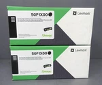 Genuine Lexmark Lot 2 Extra High Yield Laser Black 501X Toner Cartridges New. Price: $249.99.