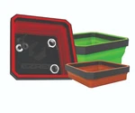 Eztray-clr 3PC Collapsible Magnetic Parts Trays (red, Green & Orange) New. Price: $23.68.