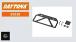 Daytona Oem 99658 Lightweight License Plate Stabilizer Black From Japan New. Price: $65.42.