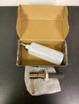 Brizo Solna Deck Mounted Soap Dispenser With 13 Oz Capacity Open. Price: $99.99.