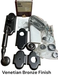 Baldwin 85365-112-2LFD Full Dummy Door Handle Knob Venetian Bronze Finish Nos New. Price: $159.99.