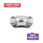 Vibrant 13308, One Natural Stainless 90 Degree Brushed Mandre Bend 2.25IN O.d. New. Price: $42.49.