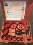 Mac Tools 13 Pc Hole Saw Kit HS9596C 3/4 2-1/2" Excellent Used. Price: $89.99.