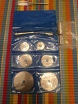 Auxiren Rotary Drill Saw Blade Set Includes Chucks/quick Release Open. Price: $15.50.