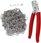 Hog Pliers Angled With 300 Galvanized Rings, & Pcs New. Price: $27.99.