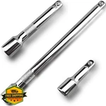 Resze Pc Socket Extension Set 1/2" Drive 3" 5" 10" Impact Bar Silver New. Price: $31.99.