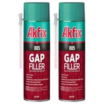 Akfix 805 Filler Expanding Foam Sealant (2X12 Oz.)- Pack, Gaps & Cracks New. Price: $25.98.