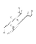 Genuine Mopar Double Ended Stud 6508200AA New. Price: $10.78.