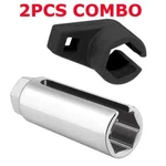 O2 Oxygen Sensor Socket Thread Chaser Set 2PCS Wrench Removal Tool Kit New. Price: $10.95.