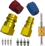 R12 To R134A Ac Retrofit Fitting Kit, ADAPTER(1 Pair) New. Price: $14.99.