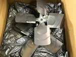Lot Of 3 New Modine 5H70677-4 Fan Blade 1/2" Bore. Price: $189.95.