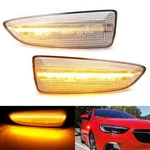 Clear Lens Sequential Full Led Amber Side Marker Lights For 2018-20 Buick Regal New. Price: $32.09.