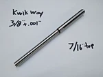 Kwik Way 3/8" +.001" Valve Seat Grinder Grinding Pilot .437" Top Used. Price: $45.99.