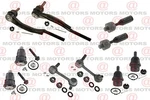 For Chevrolet Ssr 2003-2006 Front Upper Lower Ball Joints Tie Rods Sway Bar Link New. Price: $178.60.