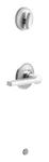Schlage JH59SOL625 Dexter By Solstice Lever Interior Handleset, Bright Chrome New. Price: $85.56.