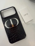 Cd Mirror Phone Ring Holder Stand Dual 3M Black With Croc Case New. Price: $44.99.