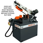 Femi Hem 260BSA Double Miter Metal Cutting Blade Auto Bandsaw New. Price: $13759.00.