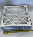 Amazon Basics 12X12X1 Merv 11 Air Filters 6 Pack Furnace Pleated New. Price: $15.00.
