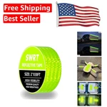 Weather Resistant Reflective Tape 2 Inch X 30 Feet - Easy Install & Removable New. Price: $15.99.