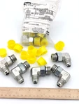 Parker 8-10 C5OX-S 1/2" Flare 7/8" Straight Thread Elbow **bag Of 5** New. Price: $34.49.
