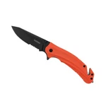 Kershaw Barricade Folding Knife 3.5" Drop Point Blade Partially Serrated 8650ST New. Price: $43.99.