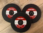 (3) Pack 3M Scotch Brite Clean And Pro Extra Cut Stripping Disc New. Price: $57.99.