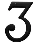 Baldwin 90673190 # Solid Brass House Number - Satin Black New. Price: $19.99.