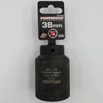 Powerbuilt 1/2 Inch Drive 38 Mm Axle Nut Socket - 647080 New. Price: $27.99.