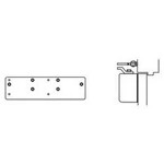 Norton 7786-689 Door Closer Drop Plate 13-5/8" X Aluminum Accessory New. Price: $68.62.