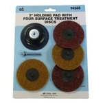 Tool Aid 94560 3" Holding Pad With Four Surface Treatment Discs New. Price: $37.25.