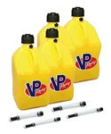 Vp Racing 4 Pack Yellow 5 Gallon Square Utility Jug / Fill Hoses New. Price: $129.50.
