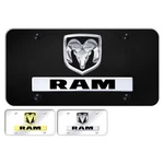 Oem Name And Logo Stainless Steel License Plate For Ram - AUGDP2525 New. Price: $51.28.