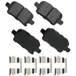 Akebono ACT1857 Proact Ultra Premium Ceramic Disc Brake Pad Kit New. Price: $62.84.