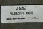 Kent-moore Tool J-44466 Fuel Line Shutoff Adapter Kit With Case Used. Price: $40.00.