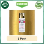 Rust-oleum Stops Metallic Spray Paint, Gold Bright Coat, 11 Oz, 6 Pack, New. Price: $33.99.