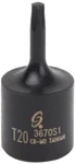 Sunex SUN3670S1 3/8-INCH Drive T20 Internal Star Impact Socket New. Price: $23.07.