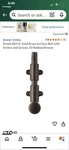 Emtek 6 Surface Bolt Strike Plates And Hardware Included New. Price: $40.00.