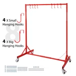 7FT Automotive Spray Painting Rack W/8 Hooks Body Stand Booth Hood New. Price: $88.90.