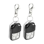 2PCS Universal 433 Mhz Fixed Code Button Gate Garage Opener Remote Control New. Price: $12.38.