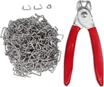 Hog Pliers Straight With 300 Galvanized Rings, Professional Spring New. Price: $25.99.