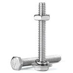 10-24 2-1/2 Hex Head Bolts Screws, Nuts, Flat And Lock Washers Assortment K... New. Price: $16.73.