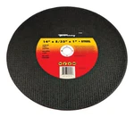 Forney 72356 Aluminum Oxide 5400 Rpm 14 Dia. In. Cutting Wheel 5/32 Thick New. Price: $22.01.