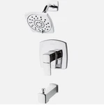 (X2 Lot) Pfister LG89-8DAC Deckard Tub And Shower Trim Kit Chrome LG898DAC New. Price: $350.00.